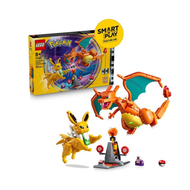 LEGO Pokémon 72167 - Set de construction Pokémon SMART Play™ - Dra