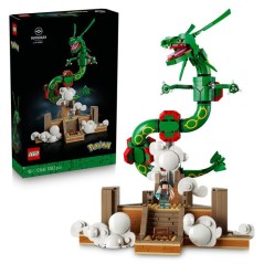 LEGO Pokémon 72168 - Rayquaza - Set Collector pour Adulte - Idée Cad