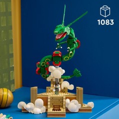 LEGO Pokémon 72168 - Rayquaza - Set Collector pour Adulte - Idée Cadeau Gaming