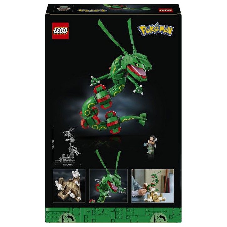 LEGO Pokémon 72168 - Rayquaza - Set Collector pour Adulte - Idée Cadeau Gaming LEGO Pokémon 72168 - Rayquaza - Set Collector pour Adulte - Idée Cadeau Gaming