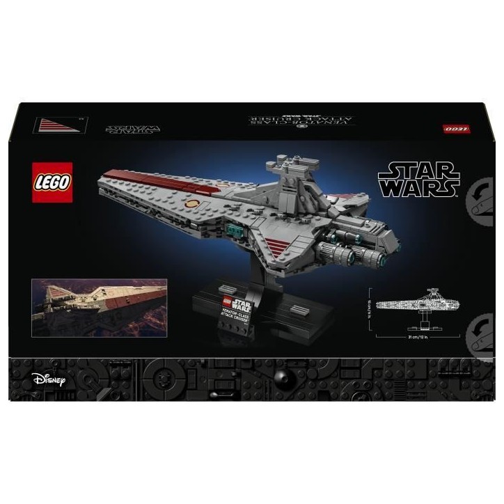 LEGO Star Wars 75441 Le Croiseur d'Assaut de Classe Venator - Set pour Adulte - Vaisseau LEGO Star Wars 75441 Le Croiseur d'Assaut de Classe Venator - Set pour Adulte - Vaisseau