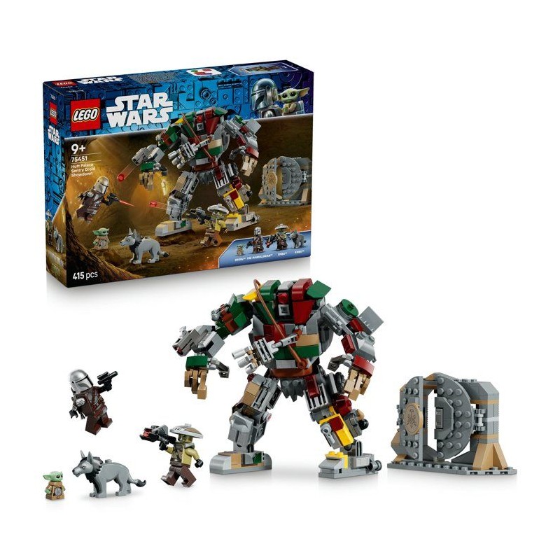 LEGO Star Wars 75451 L'Attaque du Droide Sentinelle dans le Palais Hut