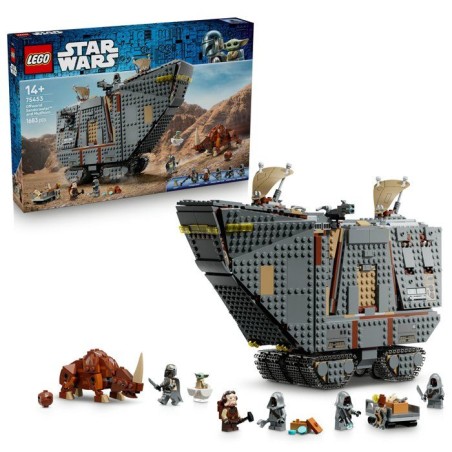 LEGO Star Wars 75453 Le Sandcrawler d'Offworld et le Mudhorn - Jeu pou