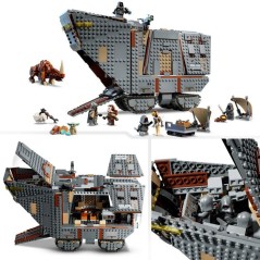 LEGO Star Wars 75453 Le Sandcrawler d'Offworld et le Mudhorn - Jeu pou