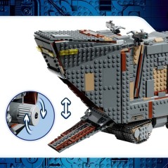 LEGO Star Wars 75453 Le Sandcrawler d'Offworld et le Mudhorn - Jeu pou