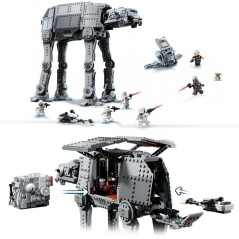 LEGO Star Wars 75454 AT-AT des Vestiges de l'Empire avec INT-4 - Jouet