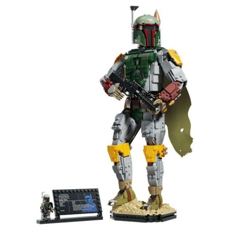 LEGO Figurine Star Wars™ a construire - 75455 - Boba Fett™, chasseur de primes légendaire articulé - Des 18 ans