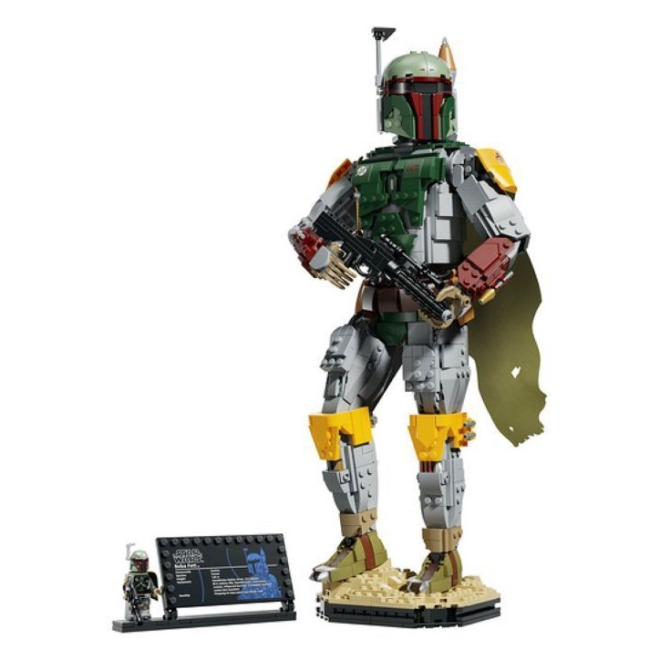 LEGO Figurine Star Wars™ a construire - 75455 - Boba Fett™, chasseur de primes légendaire articulé - Des 18 ans