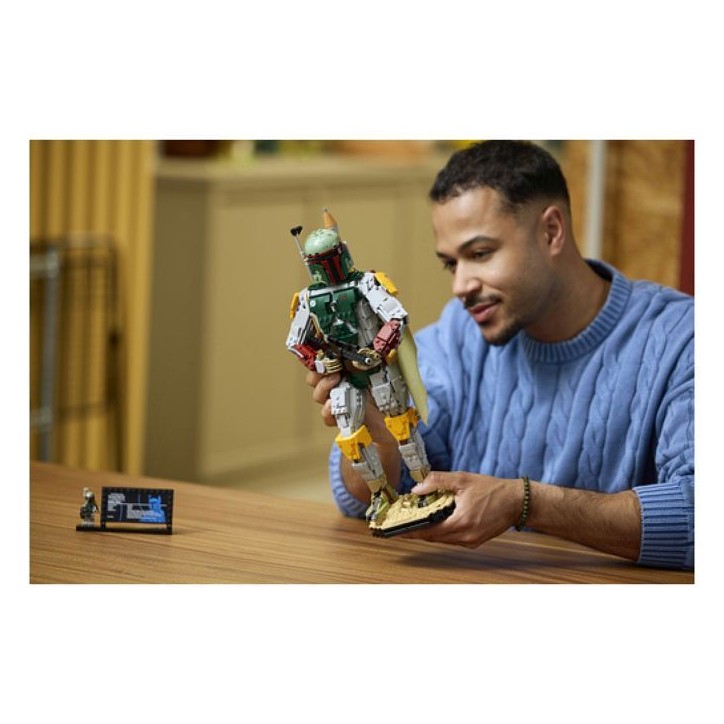 LEGO Figurine Star Wars™ a construire - 75455 - Boba Fett™, chasseur de primes légendaire articulé - Des 18 ans