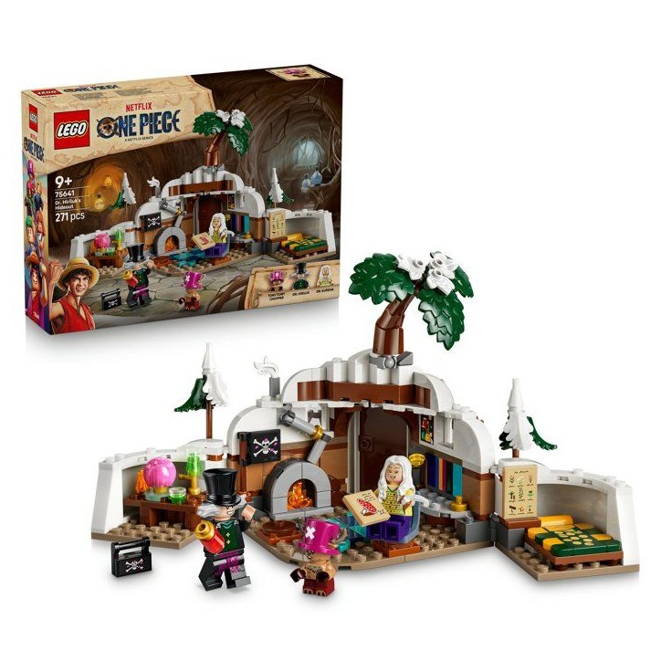 LEGO ONE PIECE 75641 Le Repaire du Docteur Hiluluk - Jouet Collector 9 ans - Décoration LEGO ONE PIECE 75641 Le Repaire du Docteur Hiluluk - Jouet Collector 9 ans - Décoration