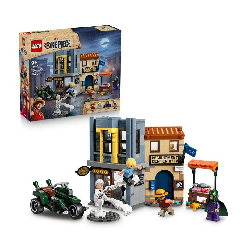 LEGO ONE PIECE 75642 L'Affrontement avec le Capitaine Smoker - Jouet I