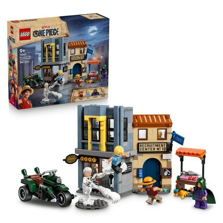 LEGO ONE PIECE 75642 L'Affrontement avec le Capitaine Smoker - Jouet Interactif des 9 ans