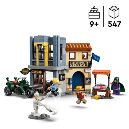 LEGO ONE PIECE 75642 L'Affrontement avec le Capitaine Smoker - Jouet Interactif des 9 ans