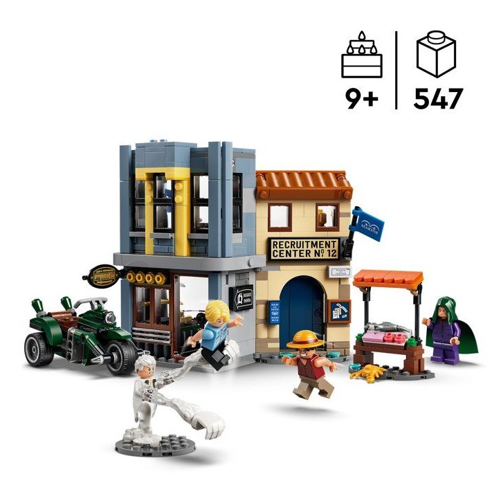 LEGO ONE PIECE 75642 L'Affrontement avec le Capitaine Smoker - Jouet Interactif des 9 ans