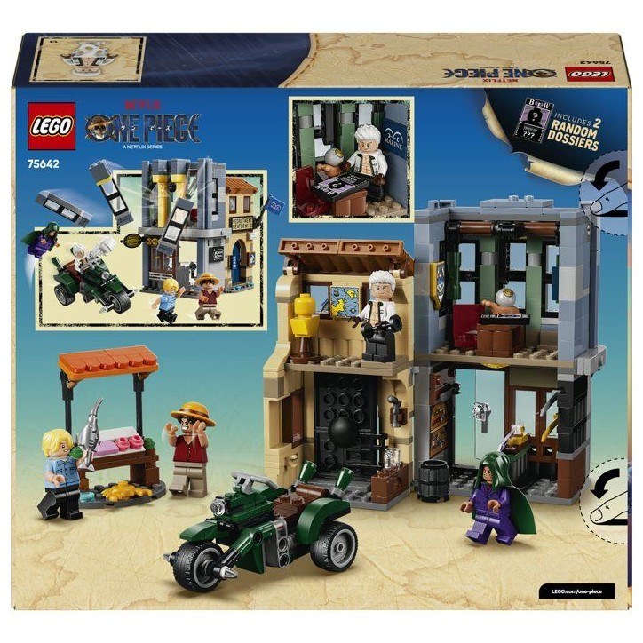 LEGO ONE PIECE 75642 L'Affrontement avec le Capitaine Smoker - Jouet Interactif des 9 ans