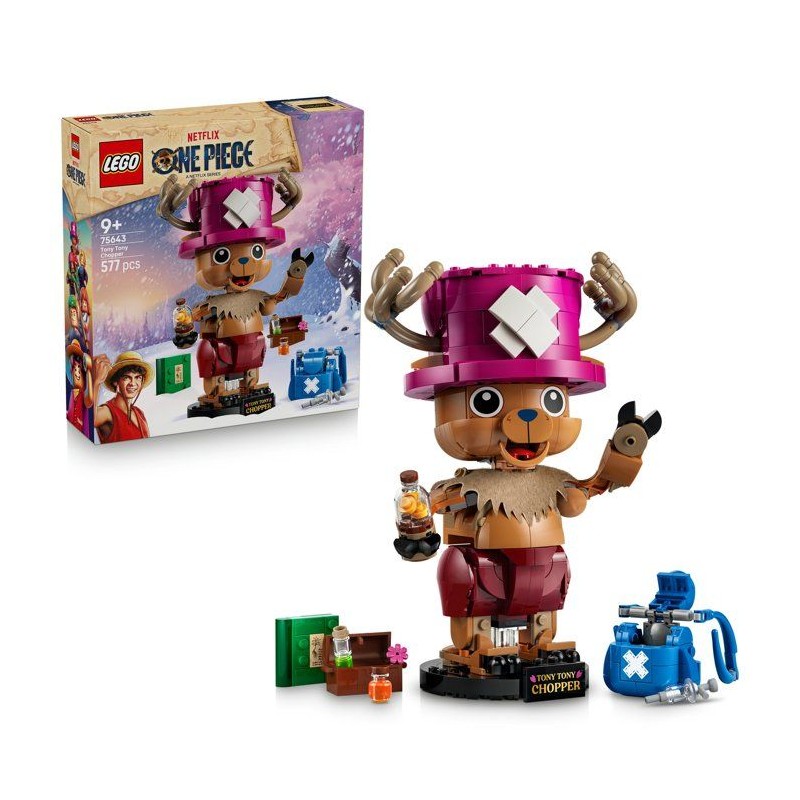 LEGO ONE PIECE 75643 Tony-Tony Chopper - Jouet de Construction des 9 a