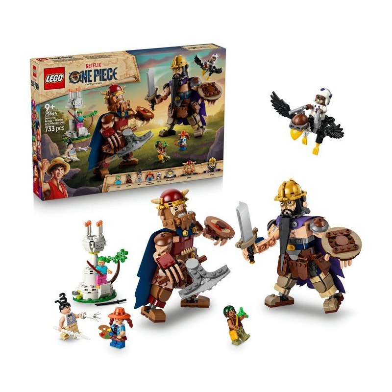 LEGO ONE PIECE 75644 Dorry contre Brogy – Les Géants de Little Gard