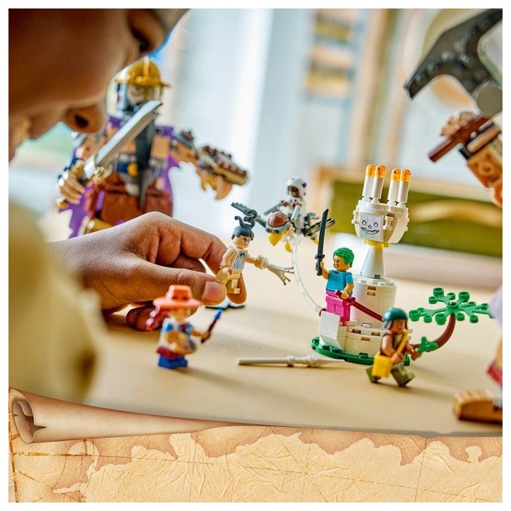 LEGO ONE PIECE 75644 Dorry contre Brogy – Les Géants de Little Garden - Jouet Interactif