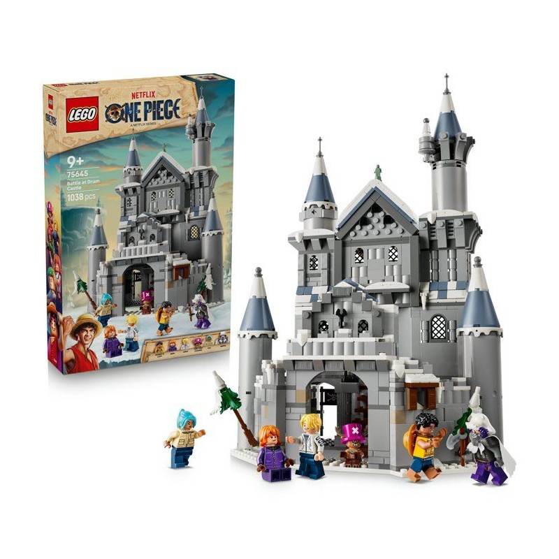 LEGO ONE PIECE 75645 Bataille au Château de Drum - Jeu des 9 ans Gar