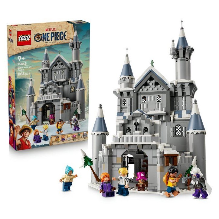 LEGO ONE PIECE 75645 Bataille au Château de Drum - Jeu des 9 ans Garçon ou Fille - Cadeau
