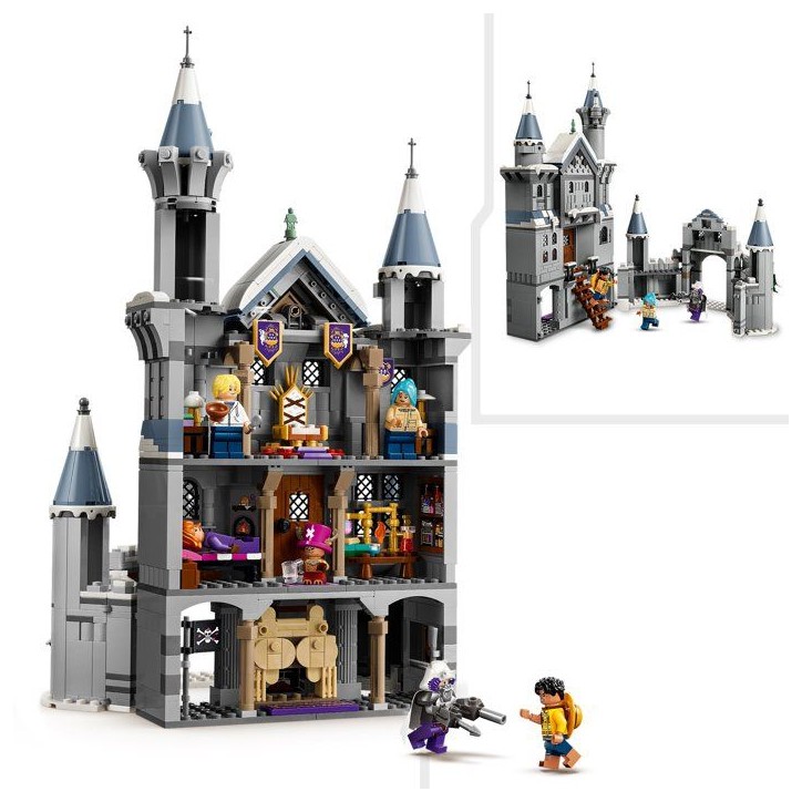 LEGO ONE PIECE 75645 Bataille au Château de Drum - Jeu des 9 ans Garçon ou Fille - Cadeau