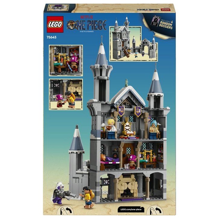 LEGO ONE PIECE 75645 Bataille au Château de Drum - Jeu des 9 ans Garçon ou Fille - Cadeau