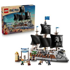 LEGO ONE PIECE 75646 Le Navire de la Marine de Garp - Jouet Bateau des