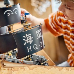 LEGO ONE PIECE 75646 Le Navire de la Marine de Garp - Jouet Bateau des