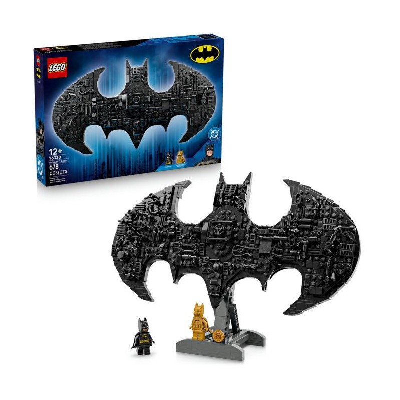 LEGO DC Batman 76330 Logo de Batman - Jeu de Construction pour Garçon