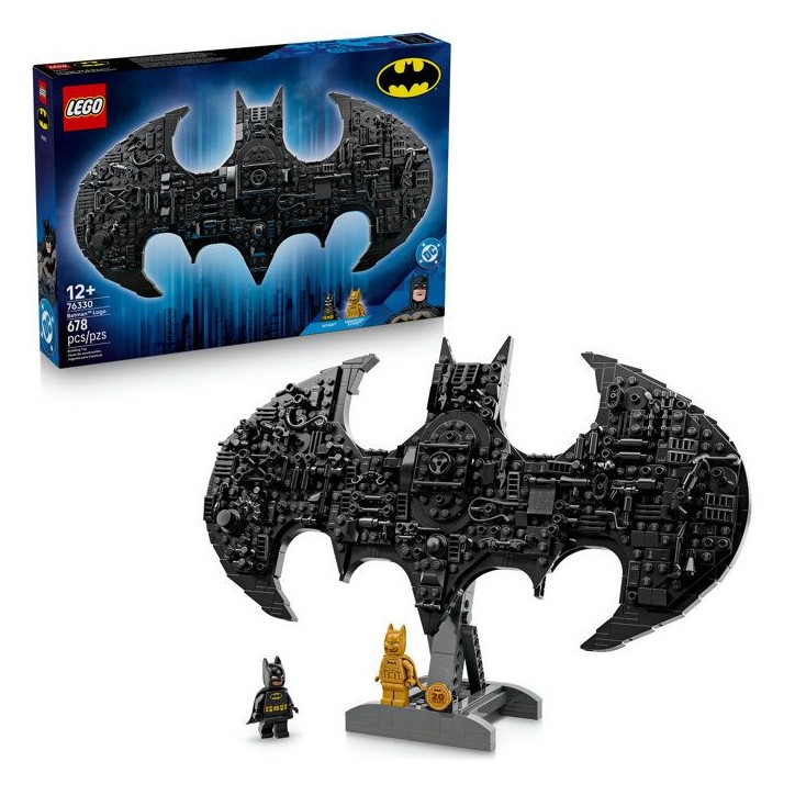 LEGO DC Batman 76330 Logo de Batman - Jeu de Construction pour Garçon ou Fille des 12 ans