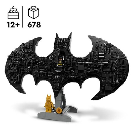 LEGO DC Batman 76330 Logo de Batman - Jeu de Construction pour Garçon ou Fille des 12 ans