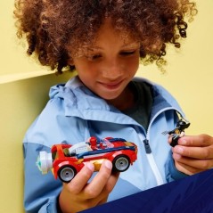 LEGO | Marvel 76336 Spider-Man et sa Voiture contre Wolverine Vénomis