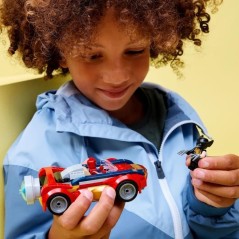 LEGO | Marvel 76336 Spider-Man et sa Voiture contre Wolverine Vénomis