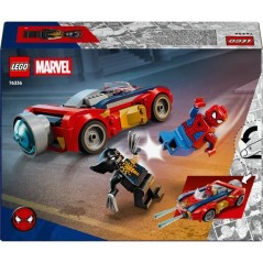 LEGO | Marvel 76336 Spider-Man et sa Voiture contre Wolverine Vénomis