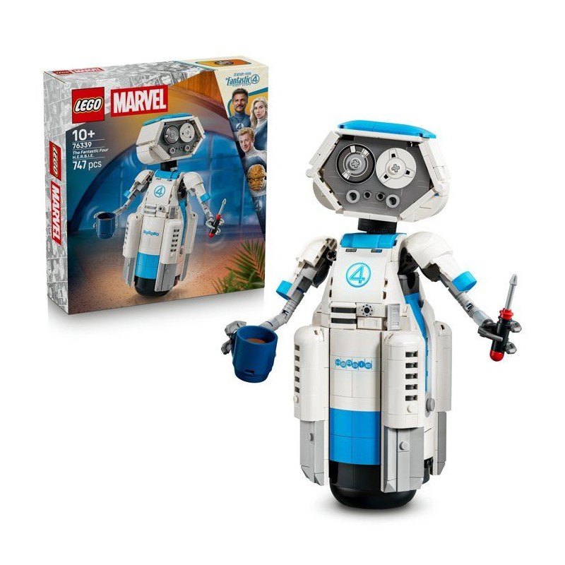 LEGO | Marvel 76339 Les Quatre Fantastiques H.E.R.B.I.E. - Jouet Figur