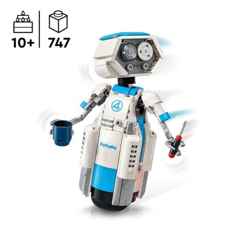 LEGO | Marvel 76339 Les Quatre Fantastiques H.E.R.B.I.E. - Jouet Figurine - Cadeau 10 ans