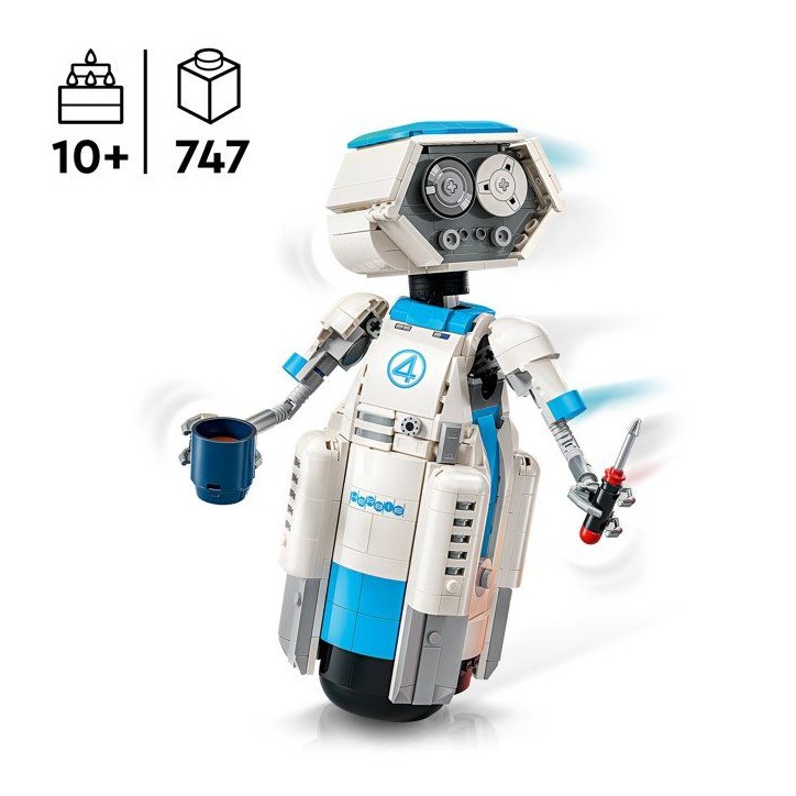 LEGO | Marvel 76339 Les Quatre Fantastiques H.E.R.B.I.E. - Jouet Figurine - Cadeau 10 ans LEGO | Marvel 76339 Les Quatre Fantastiques H.E.R.B.I.E. - Jouet Figurine - Cadeau 10 ans