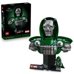 LEGO | Marvel 76345 Buste du Docteur Doom - Set de Construction Adulte