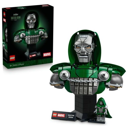 LEGO | Marvel 76345 Buste du Docteur Doom - Set de Construction Adulte