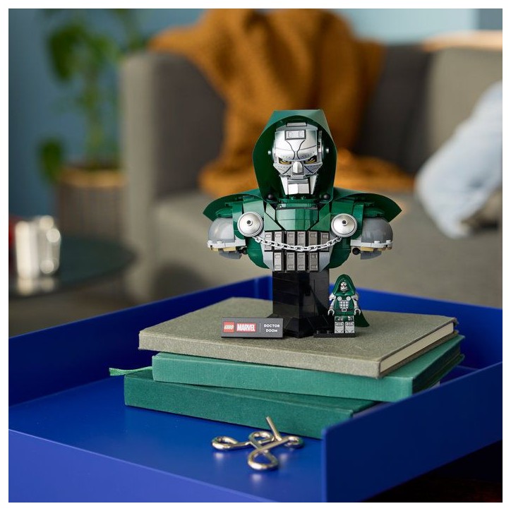 LEGO | Marvel 76345 Buste du Docteur Doom - Set de Construction Adulte - Cadeau Collector LEGO | Marvel 76345 Buste du Docteur Doom - Set de Construction Adulte - Cadeau Collector