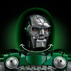 LEGO | Marvel 76345 Buste du Docteur Doom - Set de Construction Adulte