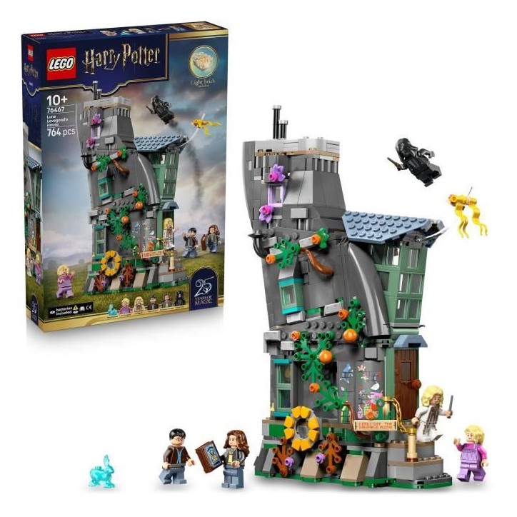 LEGO Harry Potter 76467 La Maison de Luna Lovegood - Jouet pour Fille ou Garçon des 10 ans LEGO Harry Potter 76467 La Maison de Luna Lovegood - Jouet pour Fille ou Garçon des 10 ans
