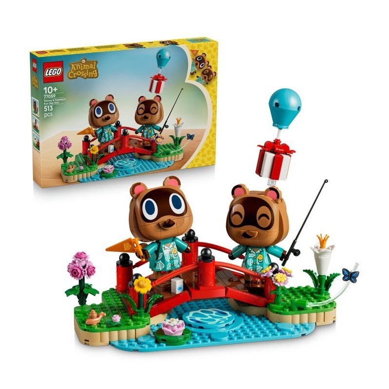 LEGO Animal Crossing 77059 Promenade avec Méli et Mélo - Jouet Gamin