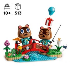 LEGO Animal Crossing 77059 Promenade avec Méli et Mélo - Jouet Gaming Tanuki des 10 ans