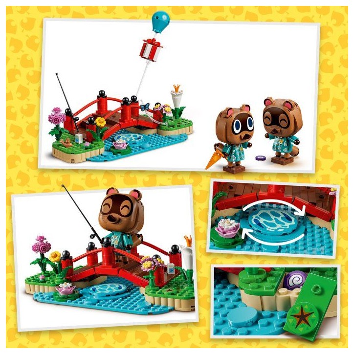 LEGO Animal Crossing 77059 Promenade avec Méli et Mélo - Jouet Gaming Tanuki des 10 ans LEGO Animal Crossing 77059 Promenade avec Méli et Mélo - Jouet Gaming Tanuki des 10 ans