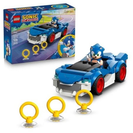 LEGO Sonic the Hedgehog 77117 Sonic : le Bolide Ultra-Rapide - Jouet d