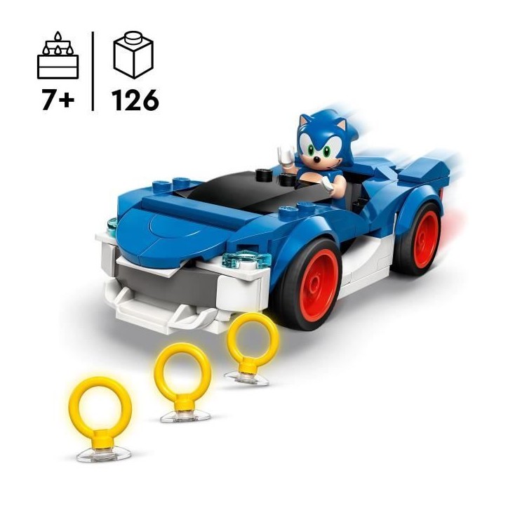 LEGO Sonic the Hedgehog 77117 Sonic : le Bolide Ultra-Rapide - Jouet de Construction 7 ans LEGO Sonic the Hedgehog 77117 Sonic : le Bolide Ultra-Rapide - Jouet de Construction 7 ans
