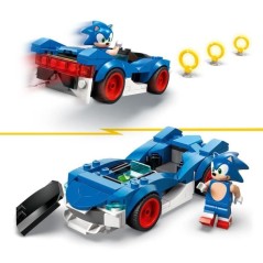LEGO Sonic the Hedgehog 77117 Sonic : le Bolide Ultra-Rapide - Jouet d