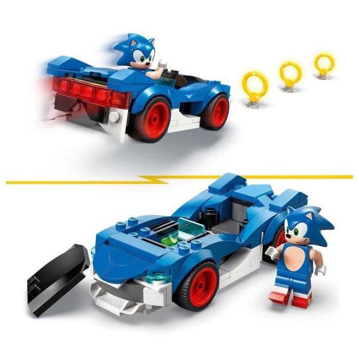 LEGO Sonic the Hedgehog 77117 Sonic : le Bolide Ultra-Rapide - Jouet de Construction 7 ans LEGO Sonic the Hedgehog 77117 Sonic : le Bolide Ultra-Rapide - Jouet de Construction 7 ans