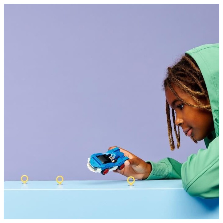 LEGO Sonic the Hedgehog 77117 Sonic : le Bolide Ultra-Rapide - Jouet de Construction 7 ans LEGO Sonic the Hedgehog 77117 Sonic : le Bolide Ultra-Rapide - Jouet de Construction 7 ans
